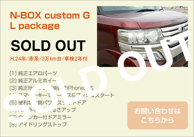N-BOX custom G L package